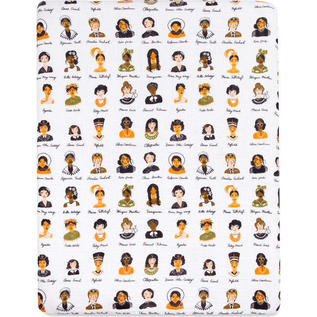 Women In History All-Stages Midi Crib Sheet