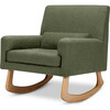 Sleepytime Rocker, Boucle Olive - Nursery Chairs - 1 - thumbnail