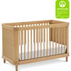 Marin with Cane 3-in-1 Convertible Crib, Honey Cane - Cribs - 5