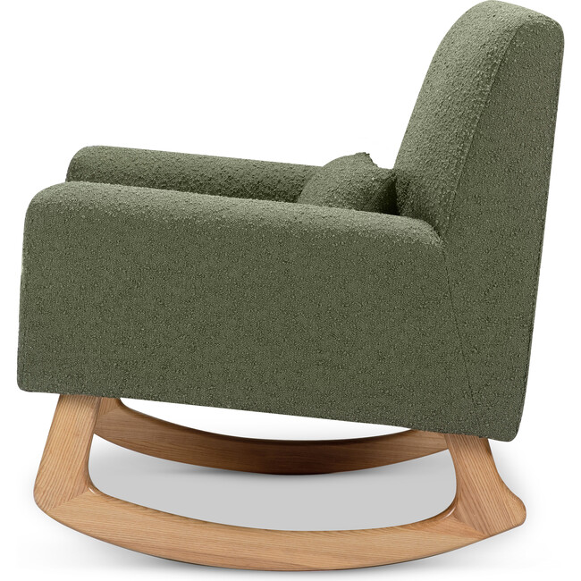 Sleepytime Rocker, Boucle Olive - Nursery Chairs - 3