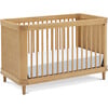 Marin with Cane 3-in-1 Convertible Crib, Honey Cane - Cribs - 1 - thumbnail