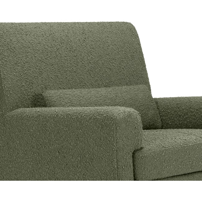 Sleepytime Rocker, Boucle Olive - Nursery Chairs - 4