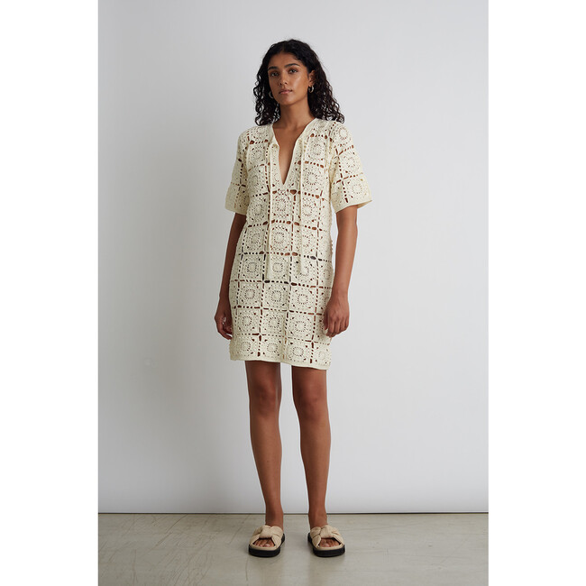 Women's Elana Tunic Dress, Ivory - Tunics - 2