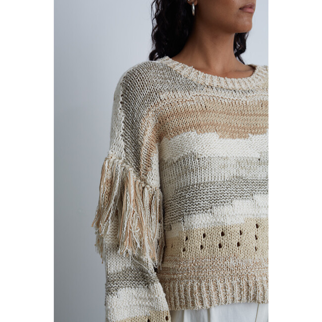 Women's Zora Sweater, Neutral - Sweaters - 4
