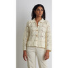 Women's Tasha Crochet Jacket, Ivory - Sweaters - 2