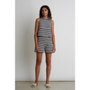 Women's Terra Stripe Tank, Ivory + Navy Stripe - Tank Tops - 4