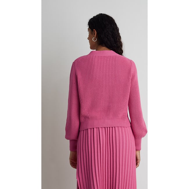 Women's Isla Cardi, Taffy Pink - Sweaters - 3