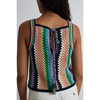 Women's Kerry Crochet Top, Multi Color - Tank Tops - 6 - thumbnail