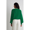 Women's Layla Sweater, Kelly Green - Sweaters - 3