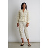 Women's Tasha Crochet Jacket, Ivory - Sweaters - 6