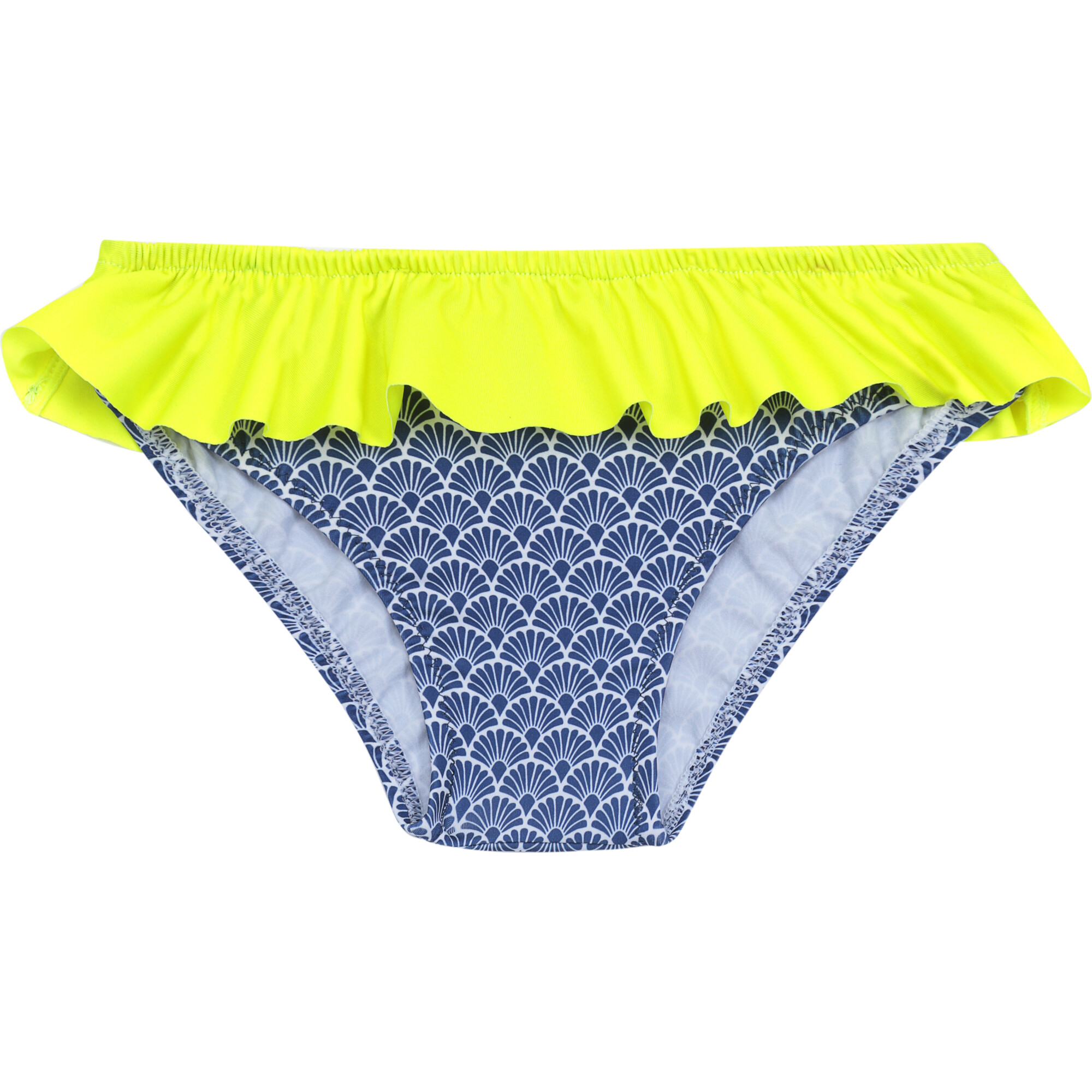 Octavie Elastic Tigh Printed Swimming Panty, Nagoya - Two Pieces - 1