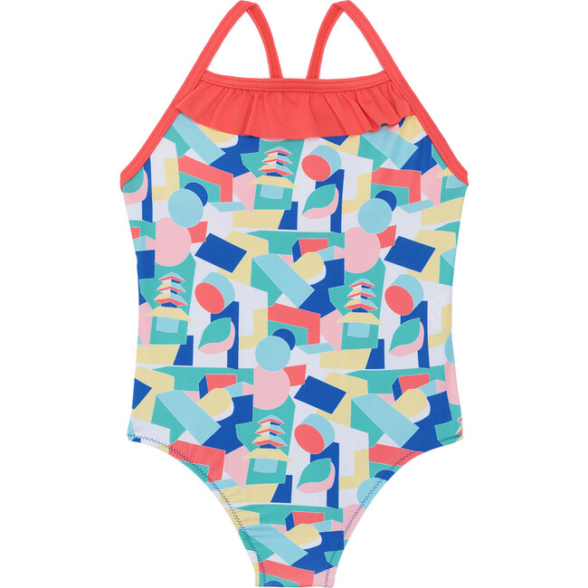 Java Straight Neck One-Piece Swimsuit, Caroline Derveaux