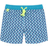 Meno Fluorescent Waist Print Swim Trunk, Lucy In The Sea - Swim Trunks - 1 - thumbnail