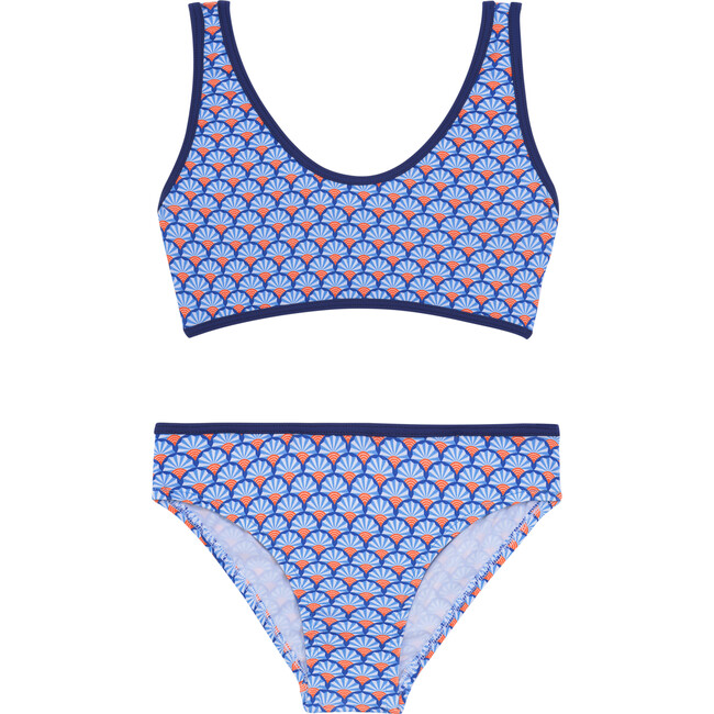 Natuna Lycra Print 2-Piece Swimsuit, Sensu