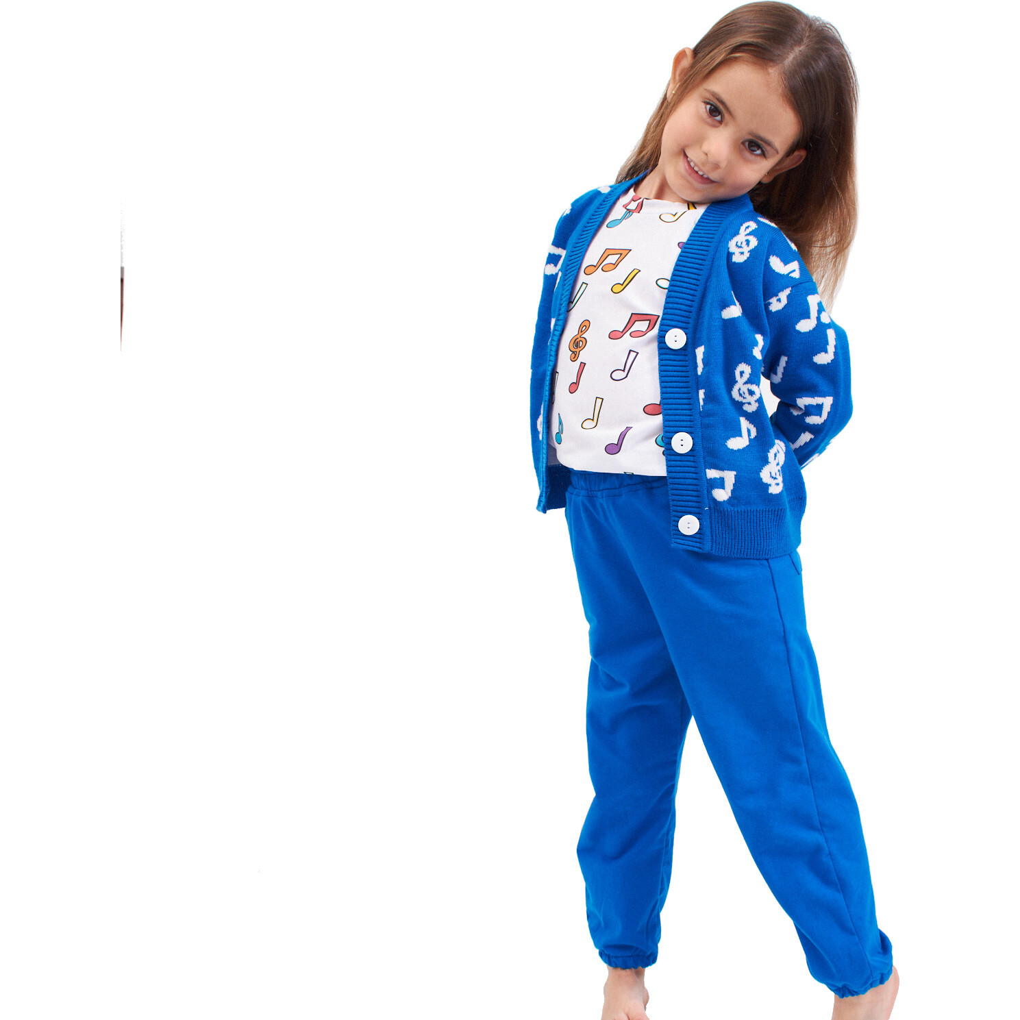 Solid Jogger, Electric Blue - Pants - 1