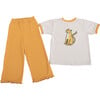 Print T-Shirt And Palazzo Pants Set, Safari - Mixed Apparel Set - 2