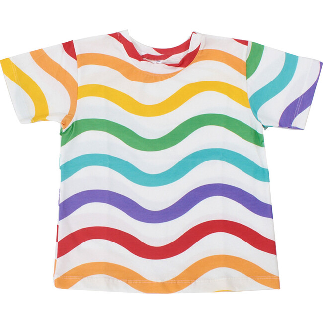 Print T-Shirt, Color Waves