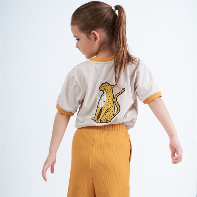 Print T-Shirt And Palazzo Pants Set, Safari - Mixed Apparel Set - 4