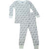 Kids Pajamas, Grey Peace Sign - Pajamas - 1 - thumbnail