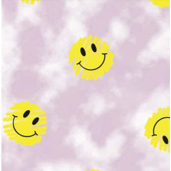 Kids Pajamas, Happy Smiley Scribble on Lilac - Pajamas - 3