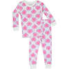 Kids Pajamas, Big Pink Hearts - Pajamas - 1 - thumbnail