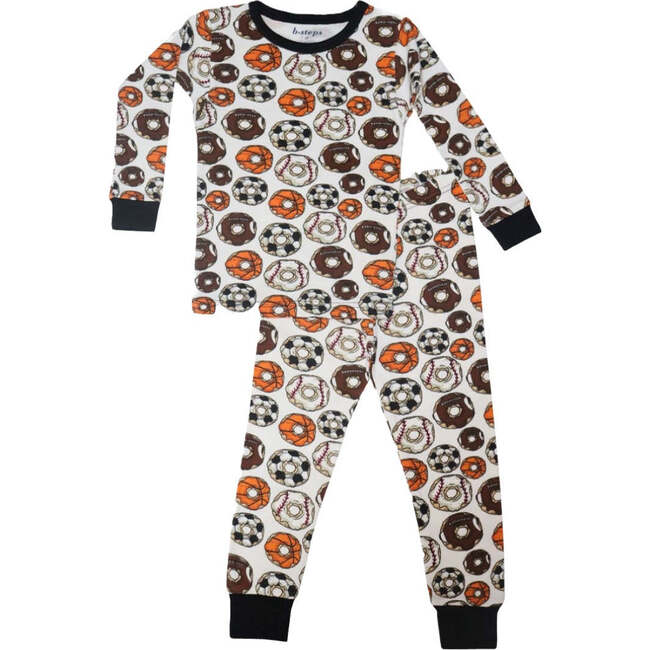 Kids Pajamas, Sport Donut Orange
