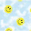 Kids Pajamas, Happy Scribble Blue - Pajamas - 3