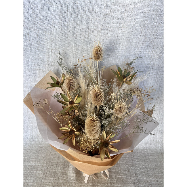 Dried Teasel Bouquet - Bouquets - 3