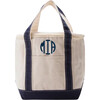 Small Lunch Tote Cooler, Navy - Bags - 1 - thumbnail