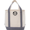 Small Lunch Tote Cooler, Gray - Bags - 1 - thumbnail
