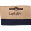 Tub Storage Bin, Jute Navy trim - Storage - 1 - thumbnail