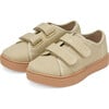 Robby 2.0 Canvas Double Hook-N-Loop Sneaker, Khaki - Sneakers - 1 - thumbnail