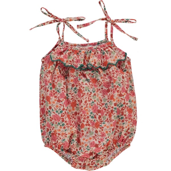 Clara Romper, Garden Floral Bebe Organic Rompers