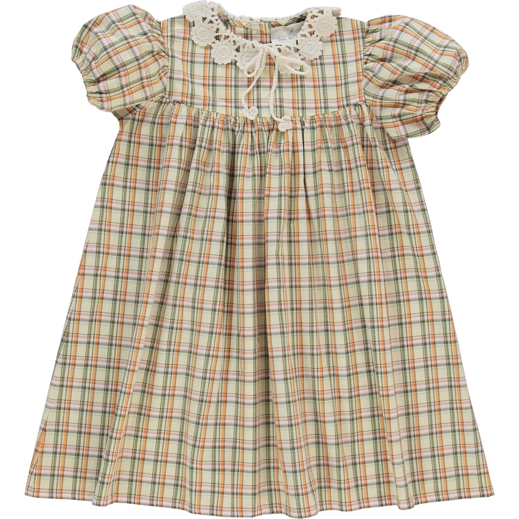 Astrid Dress, Prairie Check - Dresses - 1