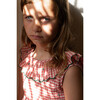 Clara Top, Cherry Gingham - Blouses - 3