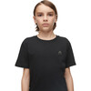 Preston T-shirt With Moose Knuckles Logo Adorns Chest, Black - Tees - 2 - thumbnail