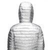Air Down Jacket With Integrated Hood, Metallic - Jackets - 5 - thumbnail