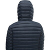 Air Down Jacket With Interior Pockets, Blue - Jackets - 4