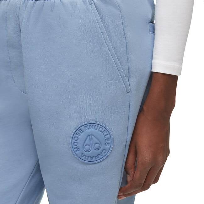 Kennedy Joggers With Ankle Cuffs, Blue - Pants - 3