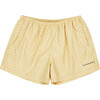 Kohlrabi Geo Print Swim Short, Buttercup - Swim Trunks - 1 - thumbnail