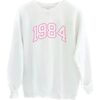 Women's Personalized Year BDAY Energy Sweatshirt, White - Sweatshirts - 2 - thumbnail