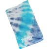 Personalized Embroidered Tie-Dye Swaddle, Blues - Swaddles - 1 - thumbnail