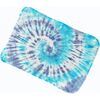 Personalized Embroidered Tie-Dye Swaddle, Blues - Swaddles - 2