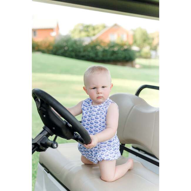 Reid Boys' Bubble, Bayside Boats - Rompers - 3