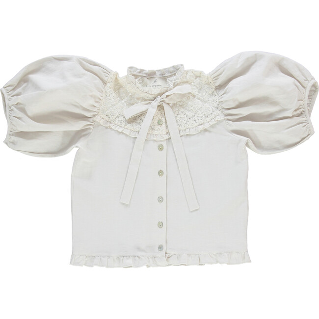 Milja Blouse,  Antique White