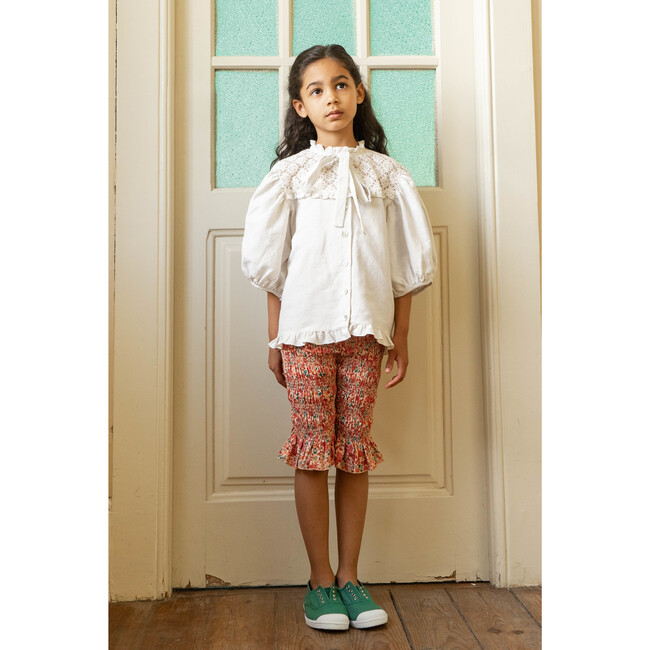 Milja Blouse,  Antique White - Blouses - 2