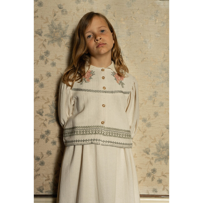 Rosel Blouse, Needlepoint - Blouses - 3