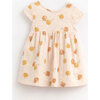 All-Over Blowfish Graphic Print Cap Sleeve Dress, Baby Pink - Dresses - 1 - thumbnail