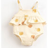 All-Over Blowfish Graphic Print Swimsuit, Multicolors - Rompers - 1 - thumbnail