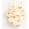 All-Over Blowfish Graphic Print Swimsuit, Multicolors - Rompers - 2